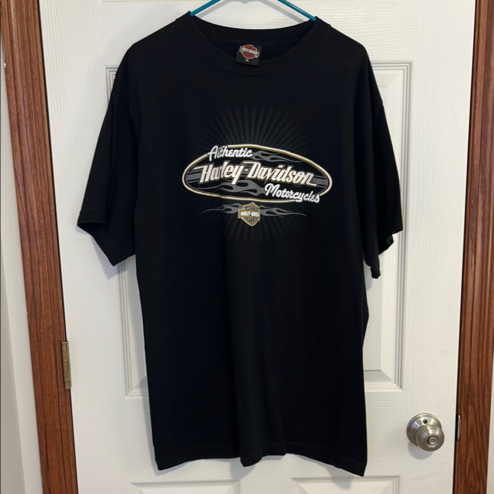 Harley Davidson Motorcycles Black T-Shirt from Sierra Vista AZ Shop Men’s XL